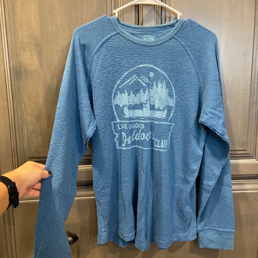 Life is good long sleeve t shirt